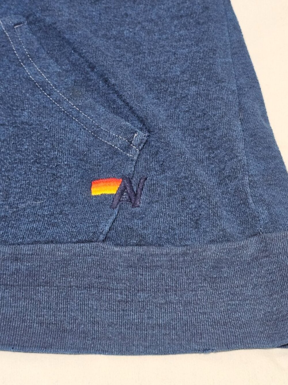 Aviator Nation Disco Zip Hoodie Ocean Size L - Picture 9 of 14